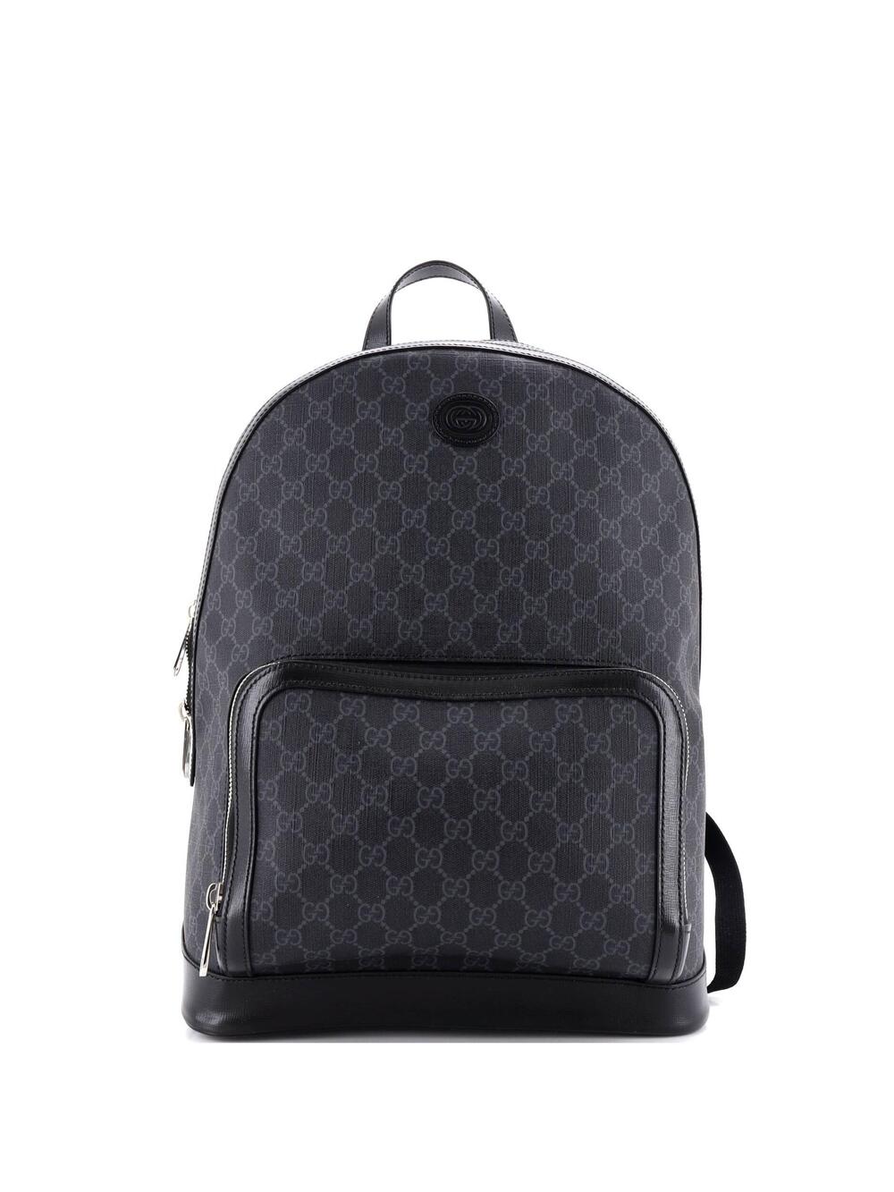Gucci Interlocking G Patch Zip Backpack #377610G17B